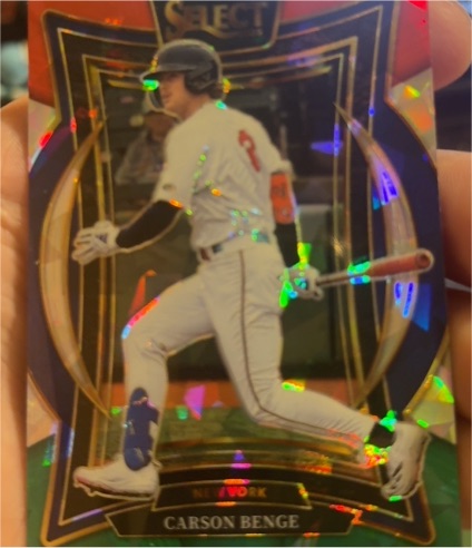 2025 Panini Select #93 Carson Benge — front