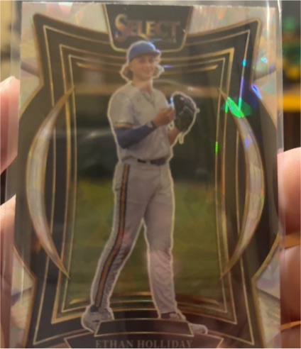 2025 Panini Select #49 Ethan Holliday — front