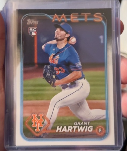 2024 Topps Series 1 #130 Grant Hartwig — front