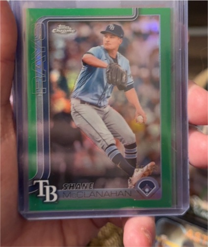 2025 Topps Chrome #298 Shane McClanahan — front