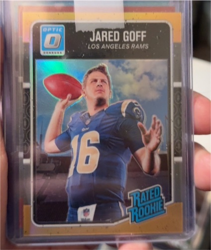 2016 Donruss Optic #172 Jared Goff Rated Rookie — front