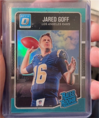2016 Donruss Optic #172 Jared Goff Rated Rookie — front