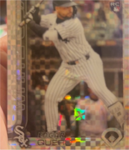 2025 Topps Chrome Update #USC165 Edgar Quero — front