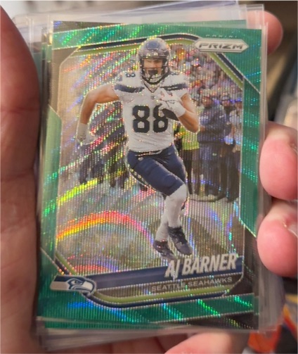2024 Panini Prizm #304 AJ Barner — front