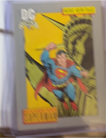 1991 DC Comics Impel Series 1 Modern Age Superman #18 — front