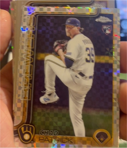 2025 Topps Chrome Update #USC90 Chad Patrick — front