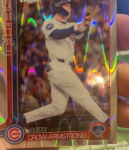 2025 Topps Chrome Update #USC76 Pete Crow-Armstrong — front