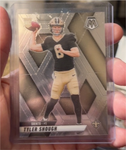2025 Panini Mosaic #312 Tyler Shough — front