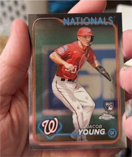 2024 Topps Chrome #264 Jacob Young — front