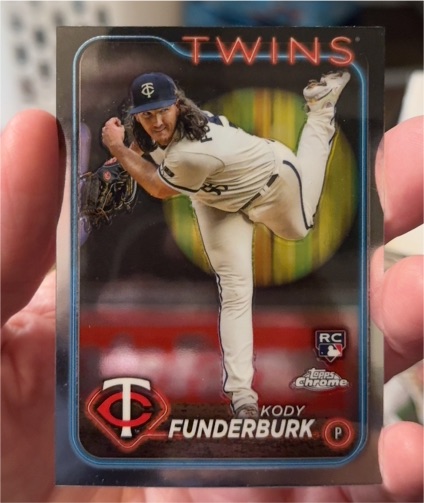 2024 Topps Chrome #297 Kody Funderburk — front