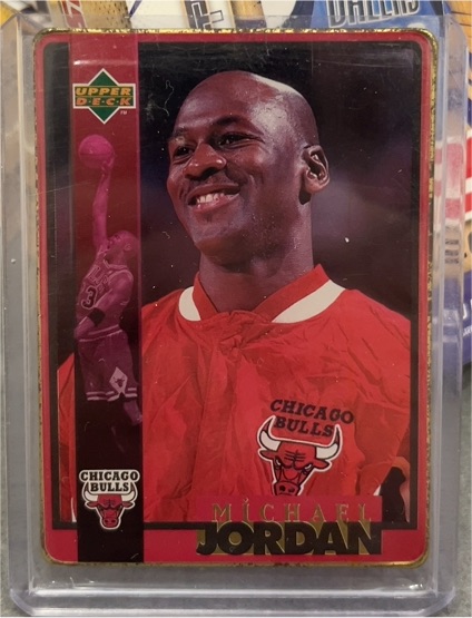 1996 Upper Deck Metal #5 Michael Jordan — front