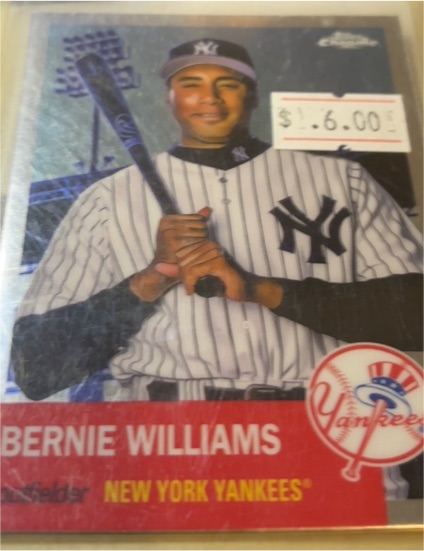 2022 Topps Chrome Platinum Anniversary #336 Bernie Williams — front