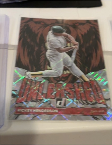 2022 Donruss Unleashed #UL-17 Rickey Henderson — front