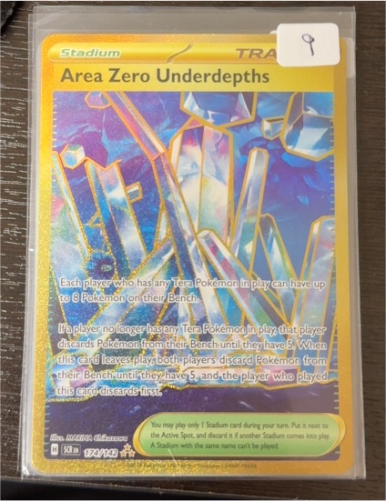 2024 Pokémon SV07: Stellar Crown #174 Area Zero Underdepths — front