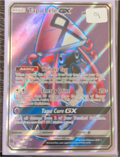 2017 Pokémon TCG Guardians Rising #137 Tapu Lele GX — front
