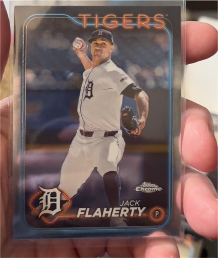 2024 Topps Chrome #56 Jack Flaherty — front