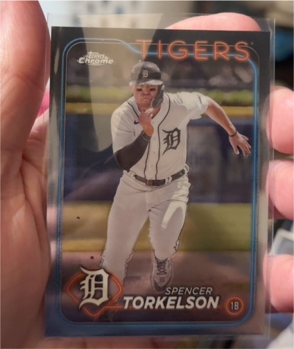 2024 Topps Chrome #73 Spencer Torkelson — front