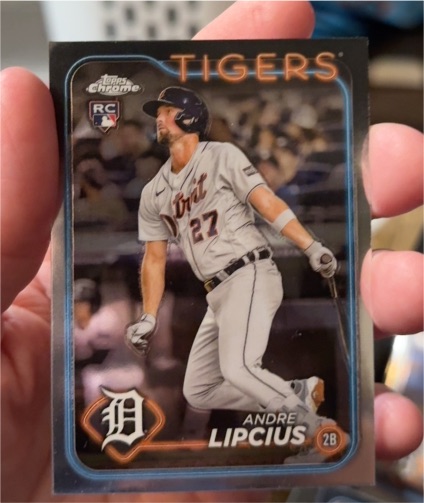 2024 Topps Chrome #227 Andre Lipcius — front