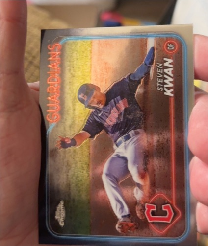 2024 Topps Chrome #30 Steven Kwan — front
