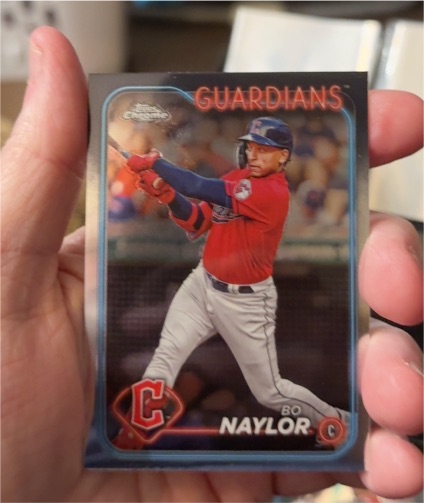 2024 Topps Chrome #158 Bo Naylor — front