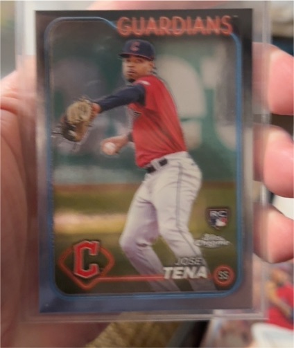 2024 Topps Chrome #29 Jose Tena — front