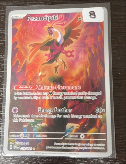 2024 Pokémon #073 Fezandipiti — front