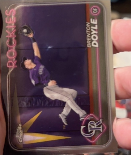 2024 Topps Chrome #139 Brenton Doyle — front
