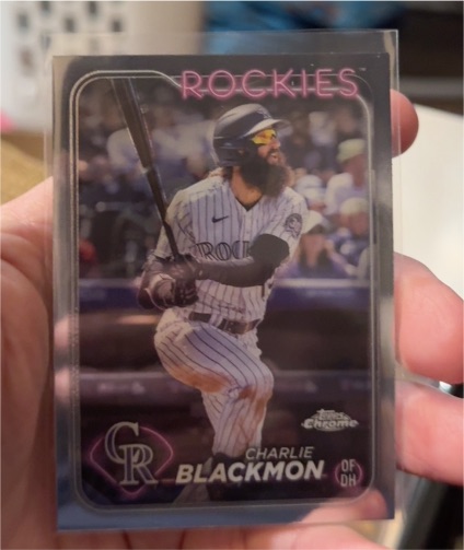 2024 Topps Chrome #157 Charlie Blackmon — front