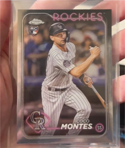 2024 Topps Chrome #182 Coco Montes — front