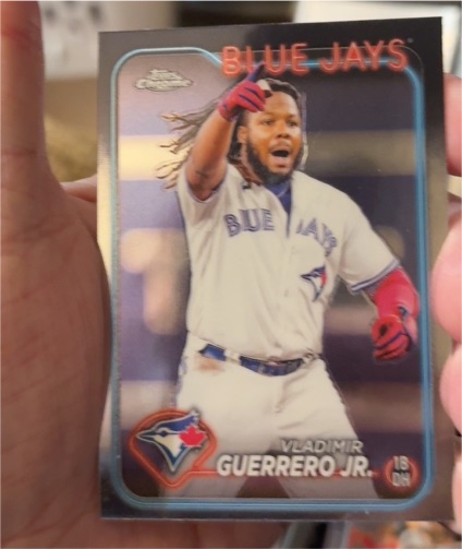 2024 Topps Chrome #78 Vladimir Guerrero Jr. — front