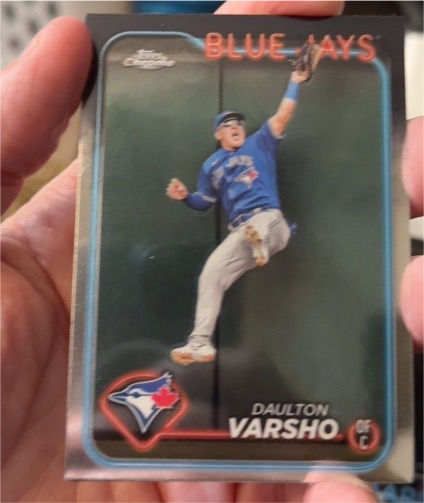 2024 Topps Chrome #140 Daulton Varsho — front