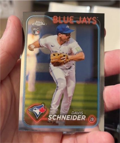 2024 Topps Chrome #290 Davis Schneider — front