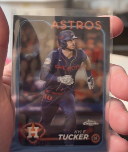 2024 Topps Chrome #112 Kyle Tucker — front