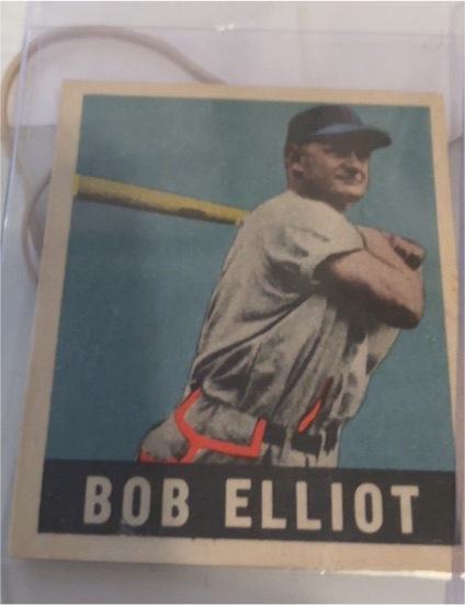 1948 Leaf #65 Bob Elliott — front