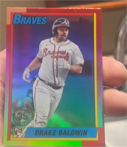 2025 Topps Update #U90-32 Drake Baldwin — front