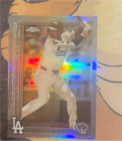 2024 Topps Chrome #1 Shohei Ohtani — front