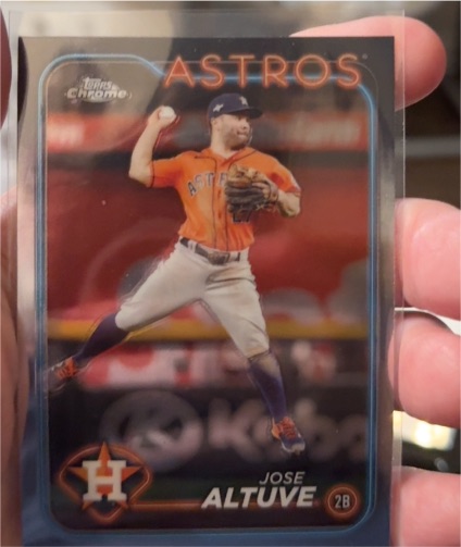 2024 Topps Chrome #58 Jose Altuve — front