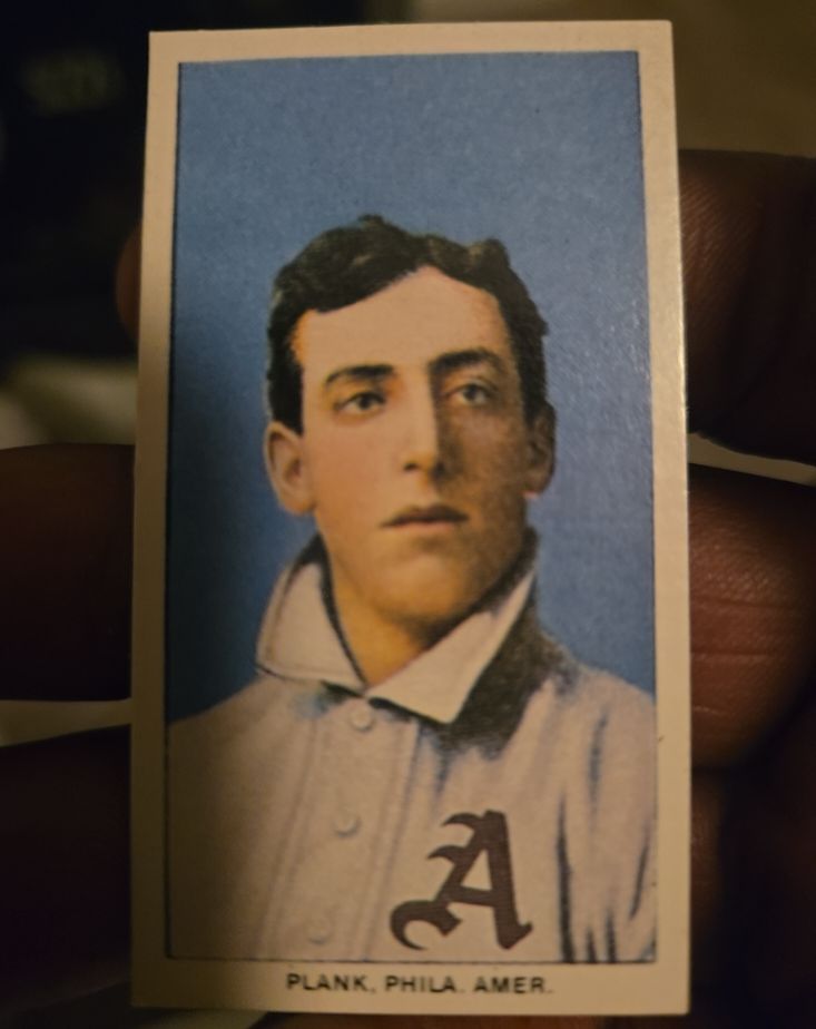 1910 T206 Eddie Plank Philadelphia Athletics — front