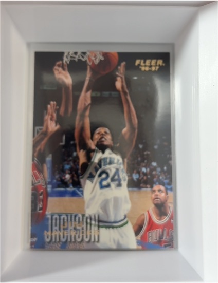 1996-97 Fleer #21 Jim Jackson — front
