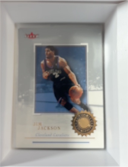 2000 Upper Deck Basketball Authority Jim Jackson — front