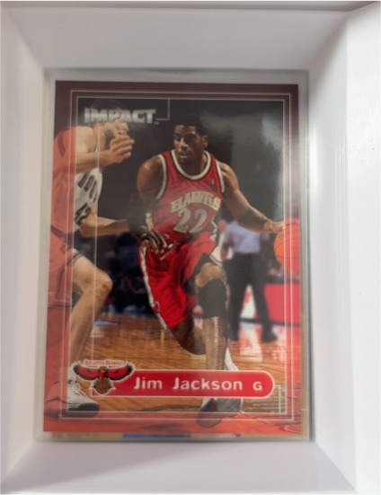 1999-00 Skybox Impact #33 Jim Jackson — front