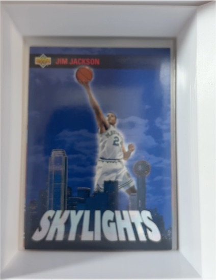1993-94 Upper Deck #477 Jim Jackson Skylights — front