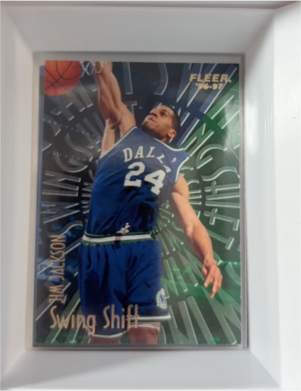 1996 Fleer #6 Jim Jackson Swing Shift — front