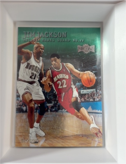 1999-00 Skybox Metal #130 Jim Jackson — front