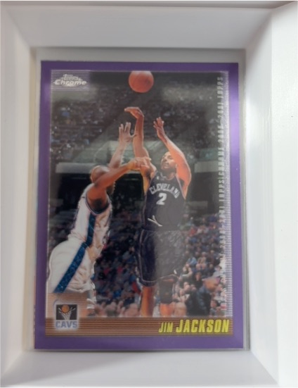 2000-01 Topps Chrome #102 Jim Jackson — front