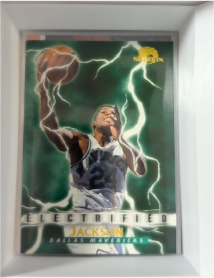 1995-96 SkyBox Premium #279 Jim Jackson Electrified — front