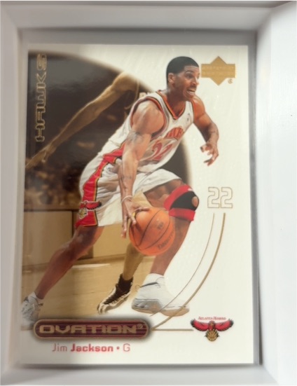 2000-01 Upper Deck Ovation #2 Jim Jackson — front