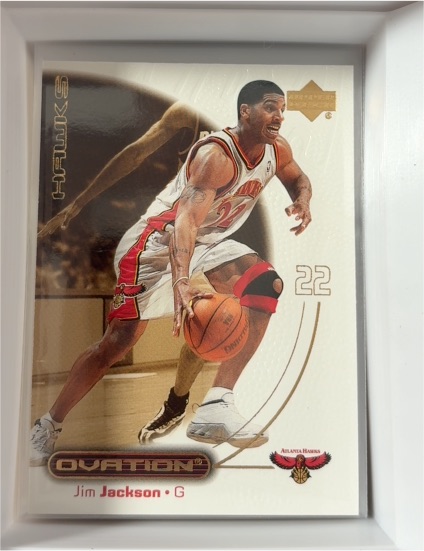 2000-01 Upper Deck Ovation #2 Jim Jackson — front