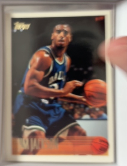 1994-95 Topps #110 Jim Jackson — front