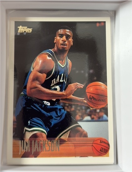 1996-97 Topps #75 Jim Jackson — front